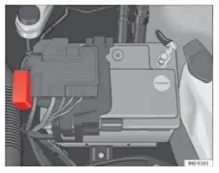 Seat Ibiza 2010 Komora silnika pokrywa skrzynki bezpiecznikowej