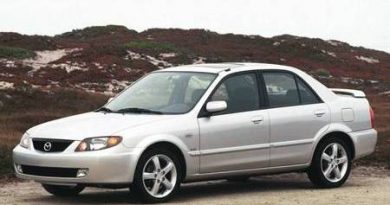 Mazda Protegé (2002-2003) - skrzynka bezpieczników