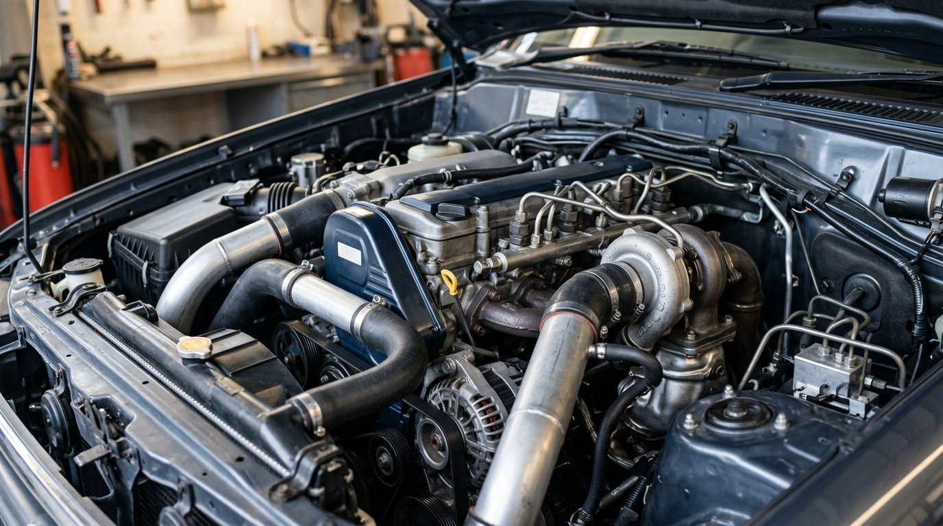 Czterocylindrowy silnik wysokoprężny 2.0 z turbosprężarką